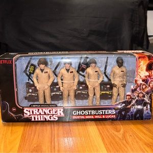 GHOSTBUSTERS Dustin, Mike, Will & Lucas 4 Pack Action Figure Set